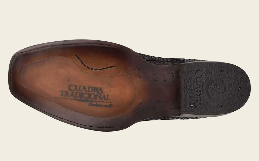 Cuadra Genuine Python in Brown