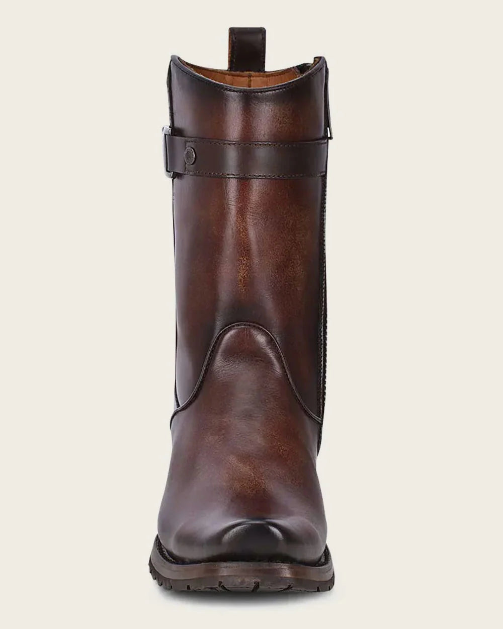 Cuadra Genuine Leather Ankle Boot in Chaos Brown