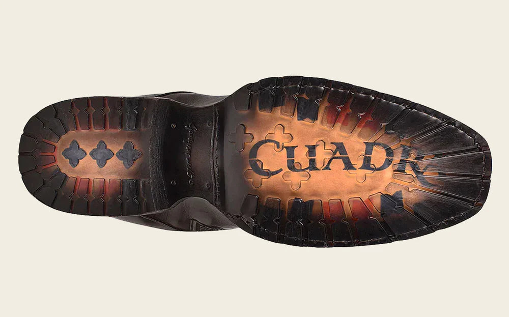 Cuadra Genuine Leather Ankle Boot in Chaos Brown