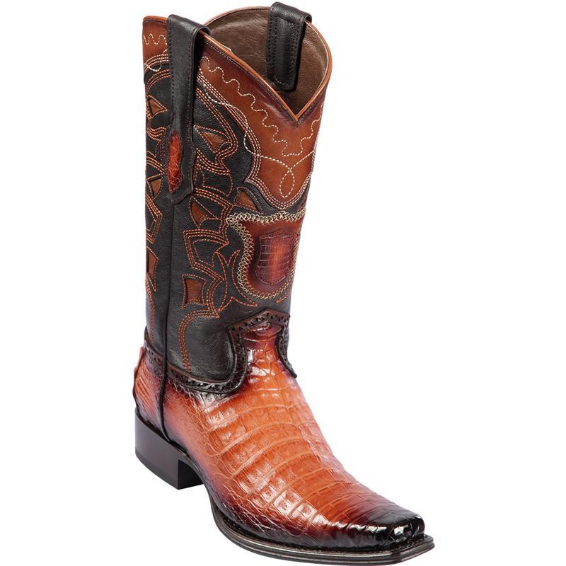 Cognac caiman boots best sale