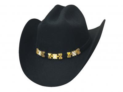 Montecarlo El Final 8X Felt Hat in Black