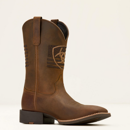 Ariat Sport Freedom Wide Square Toe Cowboy Boot