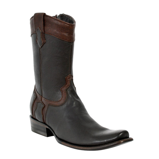 Cuadra Genuine Leather Ankle Boot in Molok