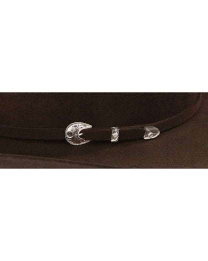 Stetson 4X Corral Felt Hat in Black