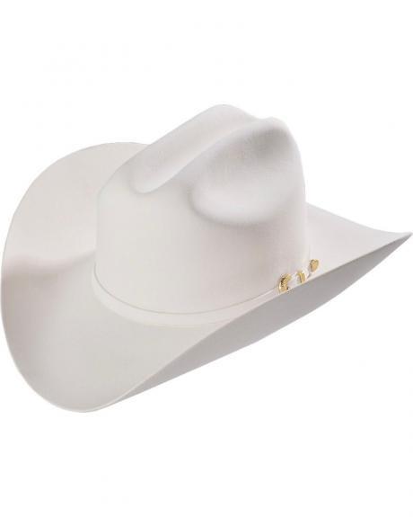 Larry Mahan El Real Felt Hat in White