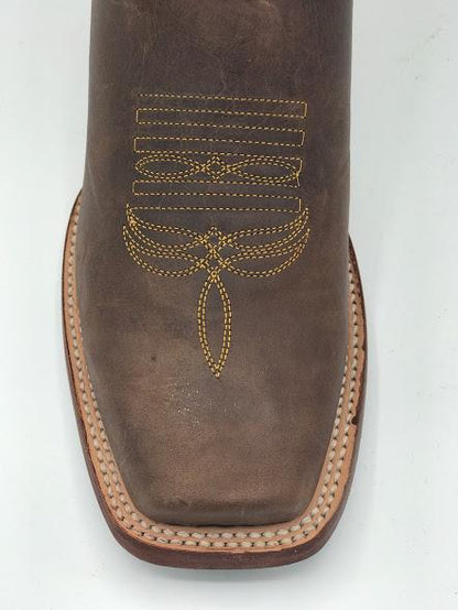 Alazan Square Toe Boot in Brown