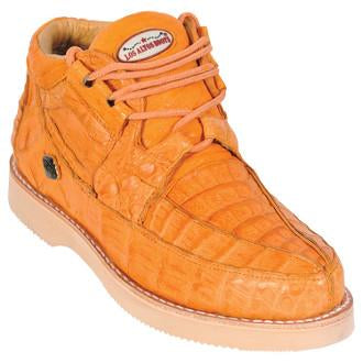 Los Altos Genuine Gator Casual Shoe in Buttercup