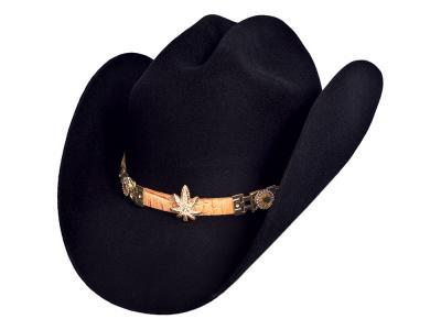 Montecarlo El Cabulero 8X Felt Hat in Black