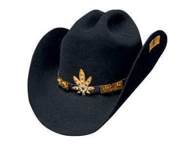 Montecarlo El Nitido 10X Rabbit Felt Hat in Black