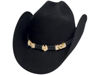 Montecarlo El Principal 10X Rabbit Felt Hat in Black