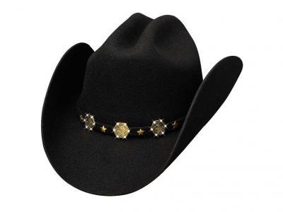 Montecarlo El Serio 6X Felt Hat in Black